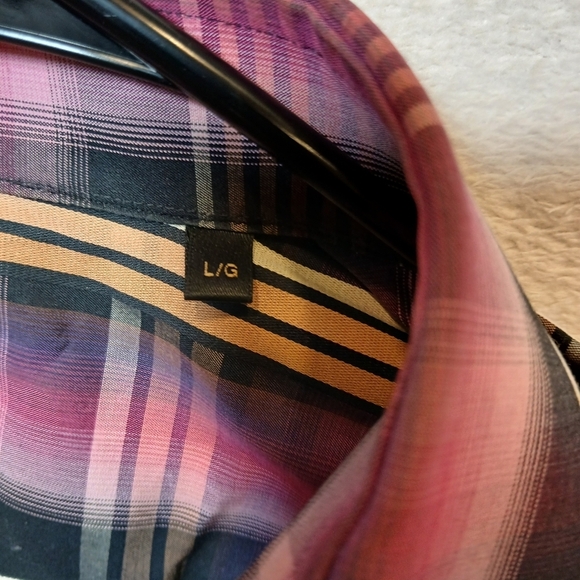 Jack Lipson Signature Long Sleeve Button up Large  Dress Shirt - Picture 4 of 7